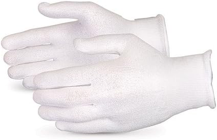 Superior Touch® 13-gauge pletene radne rukavice napravljene sa HPPE otpornim na rez, bijele-velike