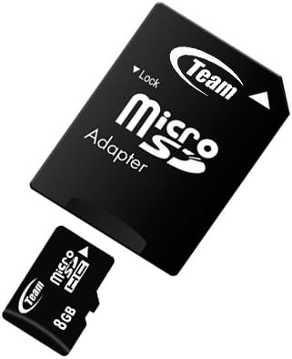 8GB Klasa 10 MicroSDHC tim velike brzine 20MB / Sec memorijska kartica. Plamen brzo kartica za SAMSUNG Captivate Continuum i400 telefon. Besplatan USB Adapter za velike brzine je uključen. Dolazi sa.