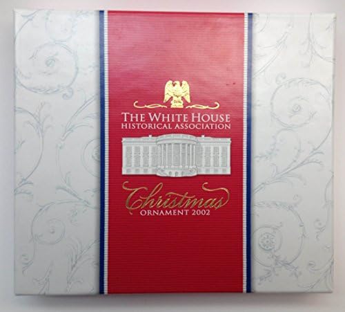 Visoko kolekcionarski - historijsko Udruženje Bijele kuće Božićni Ornament 2002 - novo u kutiji