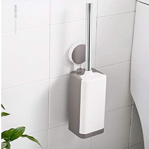 WSZJJ plastična toaletna četkica za čišćenje alata za usisnu čašu tipa od nehrđajućeg čelika čišćenje duge ručke WC školjka