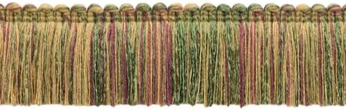 Tamni jarset, grana, zelena, hrast smeđa duka kolekcija četkica 1 3/4 inčni dugi stil 0175DKB Boja: Bramble