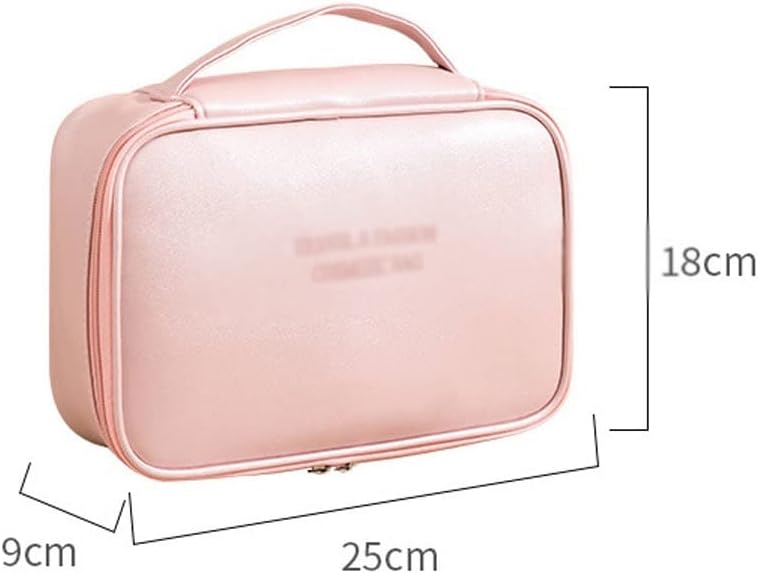 FZZDP Vanjski putni torbica za šminke od pune boje Žene PU kozmetičke torbe Ženske toaletne potrepštine Organizator Kućišta za pranje žena