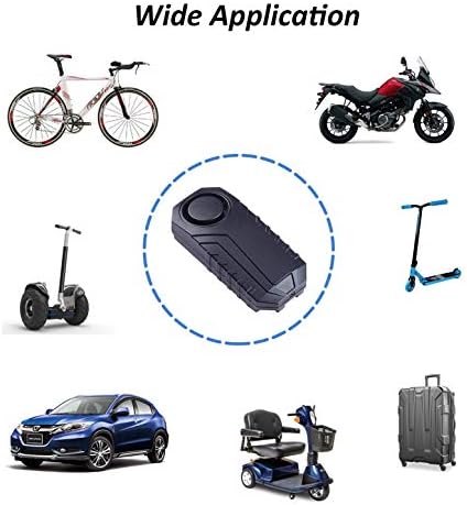 Mengshen bežični Alarm za motocikle za bicikle, vodootporni Alarm za zaštitu od krađe sa Super glasnim