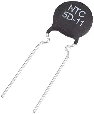 Uxcell NTC termistor otpornici 5D-11 4a 5 Ohm inrush Trupni granični senzori temperature pakovanja