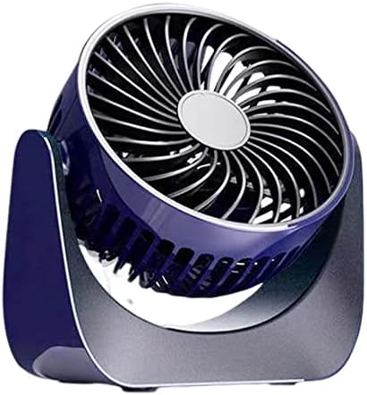 Goldweather prijenosni ventilator punjivi USB stoni ventilator 360°Rotacijski stol ventilator 2000mah