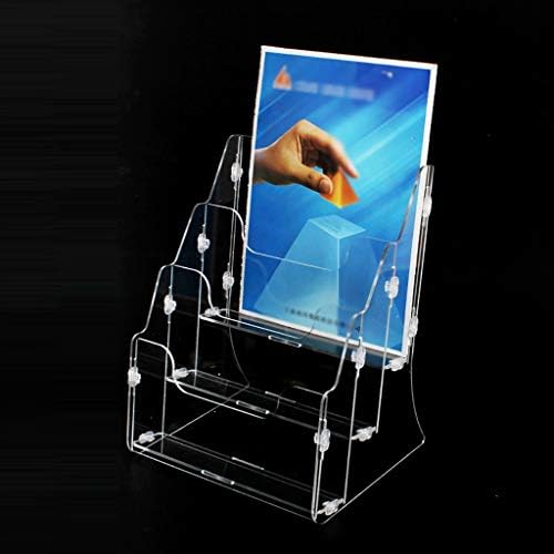 kutija za skladištenje Desktop 3-slojni transparentni stalak za skladištenje Office A4 fajl akrilni držač