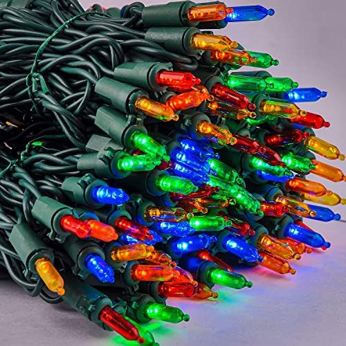Joiedomi 77.4 FT 300 Count Božić Multicolor LED žičana svjetla, 2 Pakovanje od 150 tačaka 38.7 FT Holiday