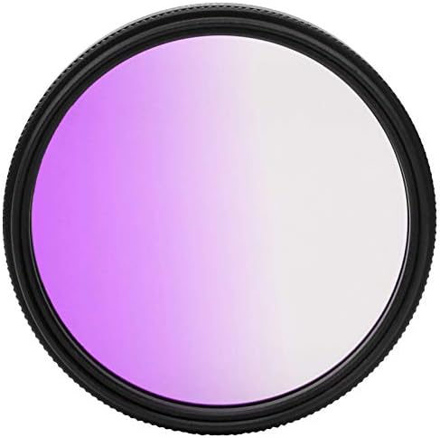Mxzzand Filter gradijenta sočiva kamere za 52mm interfejs SLR objektiv kamere plavo žuto ljubičasto