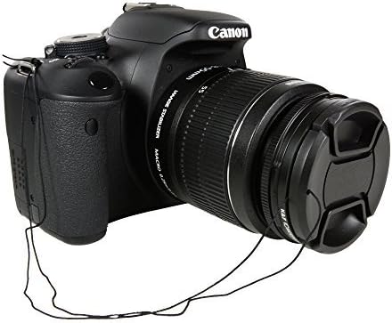 CamDesign 62mm Poklopac/poklopac prednjeg sočiva kompatibilan sa Canon, Nikon, Sony, Pentax svim DSLR objektivima