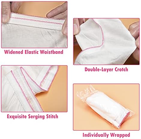 Aimisin Women jednokratne gaćice od pamuka za dame diskretne donje gaćice za boravak u hotelskim Spa bolnicama