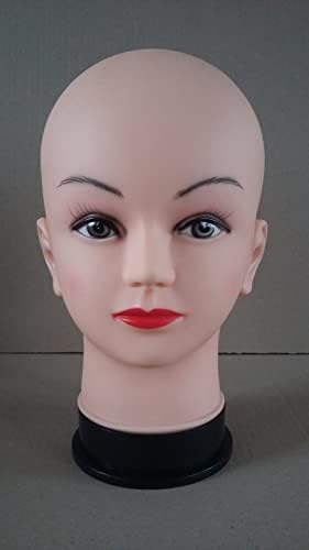 ngruama8 Mannequin Head Mannequin Head, realistična glava manekena, grudi, držač glave perike,