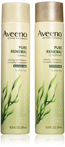 Aveeno Active Naturals Pure Renewal set šampona i regeneratora, po 10,5 tečne unce