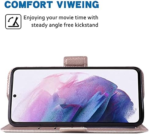 Dswteny kompatibilan sa Samsung Galaxy A54 5G futrolom za novčanik vezica i kožni držač za preklopne kartice Stand
