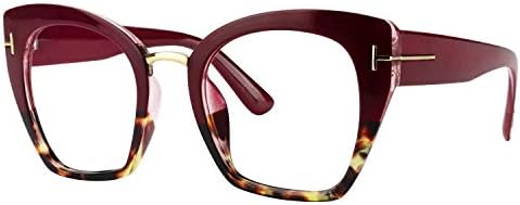 Zeelool Readers Debele naočare za čitanje mačjih očiju za žene sa standardnim antirefleksnim premazom Lulu VFP0255