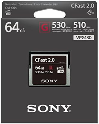 Sony CAT-G64 64GB memorijska kartica visokih performansi CFast G serije 2.0