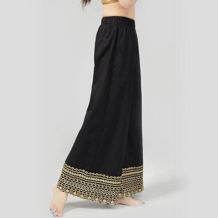 Indija Tradicionalno pamučno dno za ženu Etničke stilove Dnevne elegentne dame hlače casual širokog pantalona