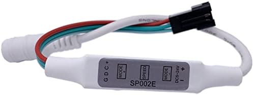 TOPXCDZ SP002E LED RGB kontroler 2048 piksela DIMmer 3 Key DC5-24V USB 5V za WS2811 WS2812B Adrezirajuća