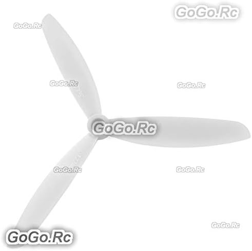 Gogorc Tarot 5 inčni propeler sa 3 oštrice CW / CCW bijela za 200 250 Quadcopter drone