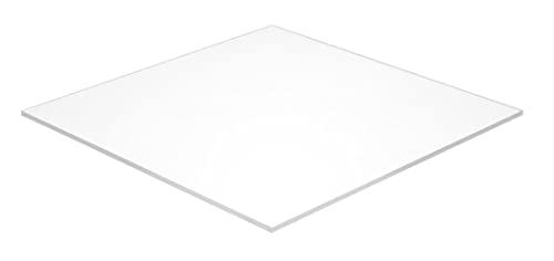 Prozirni akrilni Lim od pleksiglasa, 3/32 debljine x 24 širine x 24 dužine