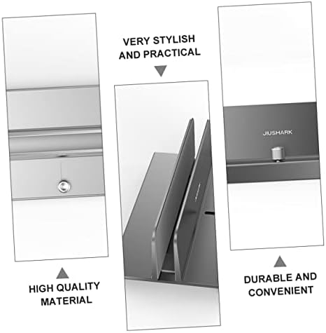 Solustre 1pc Notebook postolje za stol za laptop vertikalni postolje Držač laptop nosač za laptop vertikalni