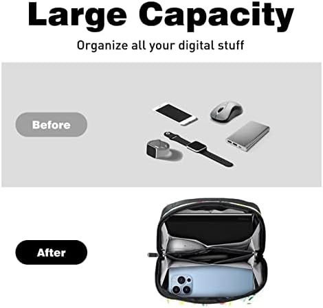 Prijenosni elektronski Organizator torbica Torbe cvijet Travel Cable storage Bag za Hard diskove, USB, SD