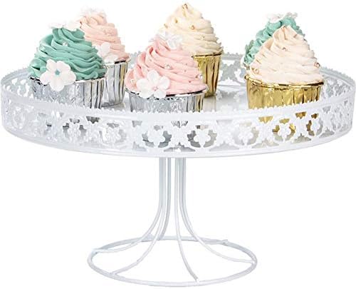 Stalak za torte jednoslojni otvoreni stalak za torte, stalak za kolačiće, stalak za deserte za tanjir za serviranje čajanke