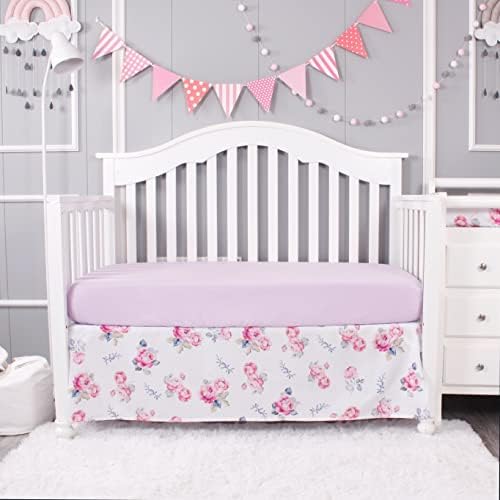Belsden cvjetni krevet za krevetić za djecu za dječake Djevojke, klasična posteljina od rasadnika,