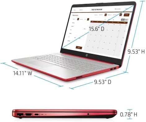 HP 15 15.6 HD Business Laptop računar [Windows 11 Pro], Intel 4-Core Pentium procesor, 16GB RAM, 1TB SSD, dugačak