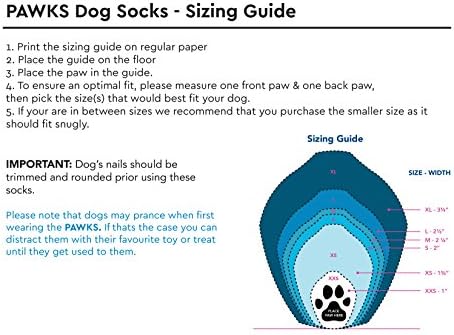 RC kućni ljubimci Pawks čarape za pse, zaštita šape, prva, lutka
