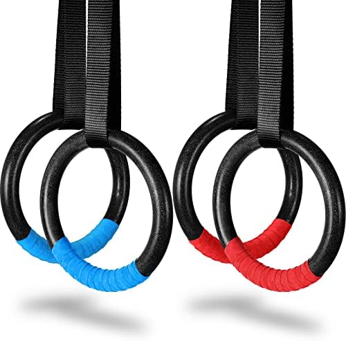 Sotiff 2 Parovi gimnastika prstenovi Olimpijski prstenovi prstenovi za teretanu 881lbs sa podesivom