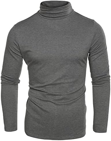 ADSSDQ Košulje s dugim rukavima Muške moderne plaže Spring Spring Majice Henley Polyester gumb za mršavljenje