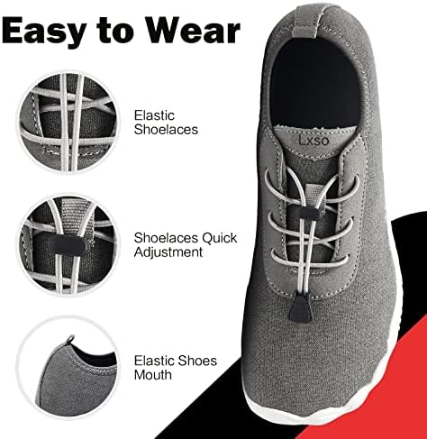 LXSO muške cipele za minimalističke staze s širokim nožnim kutijom i nula pada