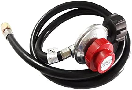 2 komada 0-20 PSI podesivi plinski regulator plinskog plina, ventil za regulator srednjeg pritiska sa crijevom