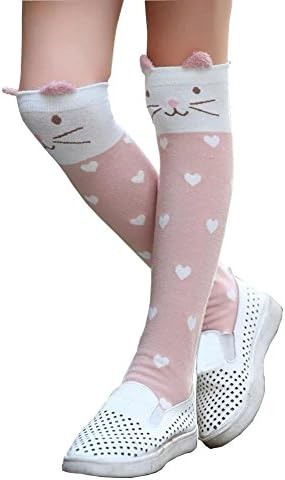 Djevojke Klee High Čajke Dječja pamučna Catroon životinja preko teletskih čarapa Čarape