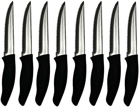 X-CESSOIRE kuhinjski nož Set 8 komada nerđajućeg čelika vrhunskog kvaliteta, titanijum Nerđajući čelik