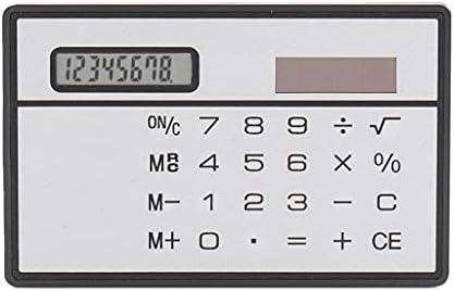 Cujux 8-znamenkasti kalkulator solarnog solarnog napajanja s dizajnom kreditne kartice osjetljiv na dodir