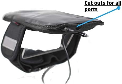 Navitech Black Trčanje / Jogging / Biciklizam Voda otporna na sportsku ruku kompatibilna sa Samsung Galaxy