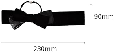 UXZDX dvostruki baršunasti Scrunchie ženski elastični konop za kosu francuski pokrivač za kosu