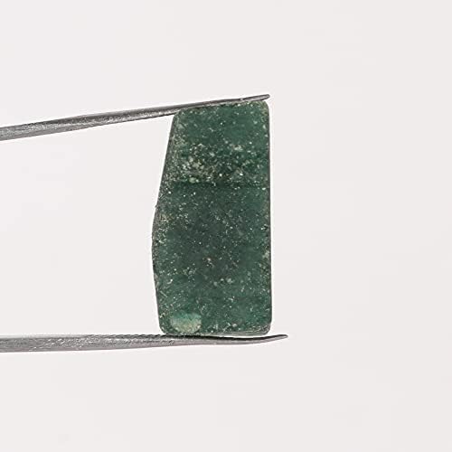 36,25 CT Prirodni grubi zeleni jade labav dragog kamenja za tumb, taksiranje, ukras