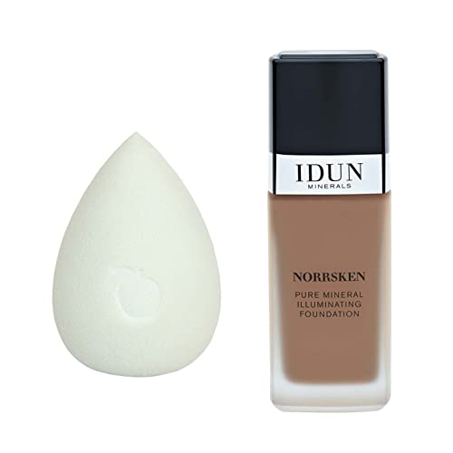 Idun minerali - Norrsken Fondacija i set za spužvu za šminku - Longwear, Svjetlosni pokrivač