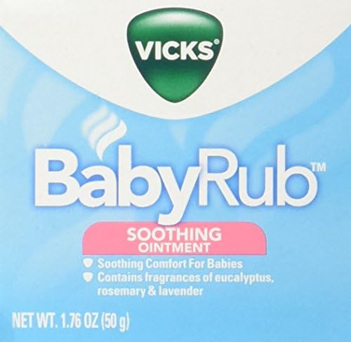 Vicks BabyRub umirujuća mast za paru - 1.76 Oz