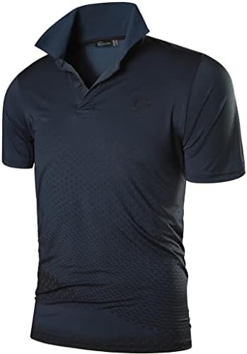 Sportides Muški kratki rukav Dry Fit Sport Polo Tee Majice T-majice Thirt Top Poloshirt Golf Tenis Bowling
