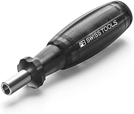 PB Swiss Tools PB-6464 - Crni Insider džepni alat sa integrisanim bit magazinom i 8 PrecisionBits C6 - Swiss Made