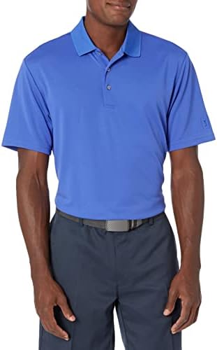 PGA TOUR Muška Airflux čvrsta mrežasta kratka rukava za Golf Polo majica