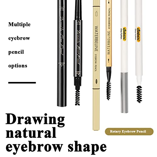 3 različite olovke za obrve, lako stvara obrve prirodnog izgleda,dugotrajne,4 u 1:olovka za obrve *3; četkica za obrve *1,Svijetlosmeđa #-110447