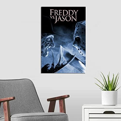 BNE Freddy VS Jasons filmski horor platneni umjetnički Poster i zidna umjetnička slika Print moderni