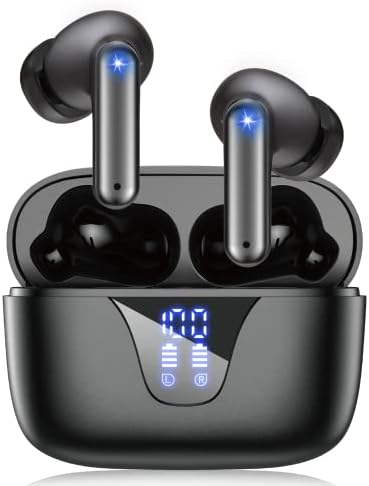 ZUTY bežične slušalice, Bluetooth 5.3 slušalice 50H vrijeme reprodukcije sa LED digitalnim ekranom