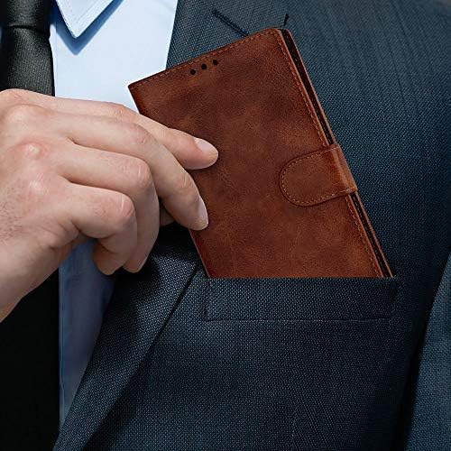AMPURSQ torbica za novčanik za LG V60, LG V60 ThinQ Case 5G US verzija, [Flip Folio] držač utora za kartice PU