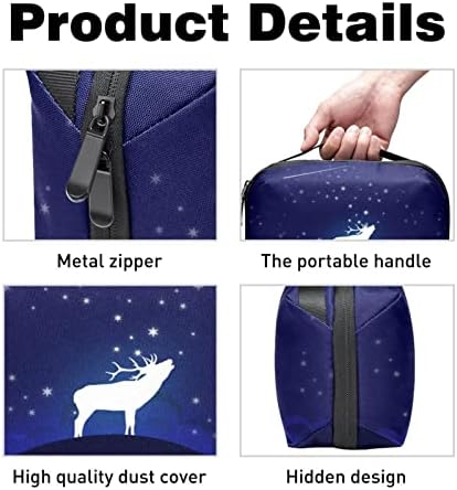 Vodootporne kozmetičke torbe, Putne kozmetičke torbe Deer Star, multifunkcionalne prenosive torbe za šminkanje, kozmetička torba za odlaganje žena