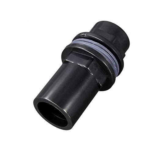 Crni konektor za cijev s ravnom cijevi 20/25 / 32mm PVC vodootporni spoj cijevi za akvarijum